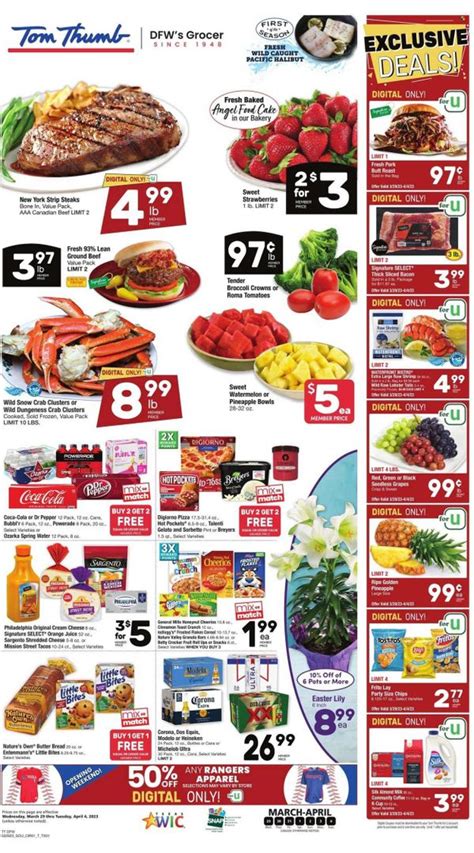 to. thumb pharmacy|tom thumb specials this week.